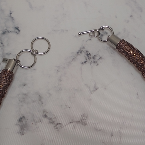 Jewel Mint Mixed Media Choker - Picture 4 of 5